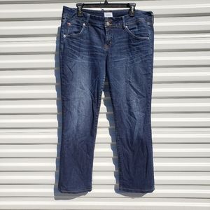 Hudson Beth Baby Boot dark wash plus size jeans